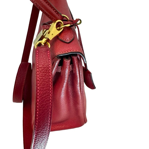 Hermes Chèvre de Coromandel Kelly II 25 Retourne Rouge Vif - Picture 4 of 15